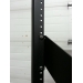 Black 3 Shelf Telco Relay 2 Post Server Rack